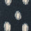 Pays Women's Navy & White Polka Dot Viscose Pants