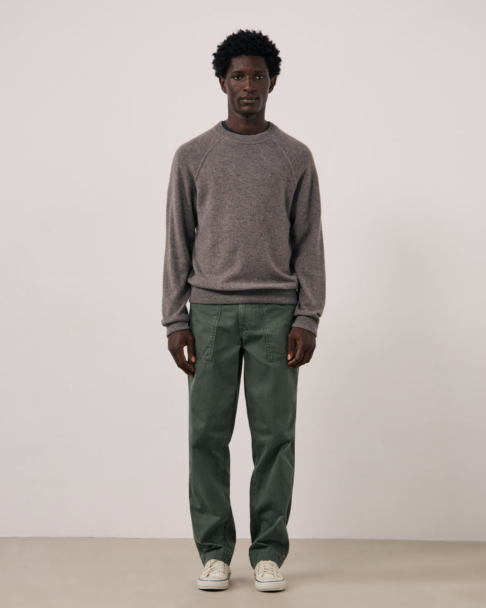 Pull Homme en Laine & Cachemire Nut Cashmere Sweat - Image 2