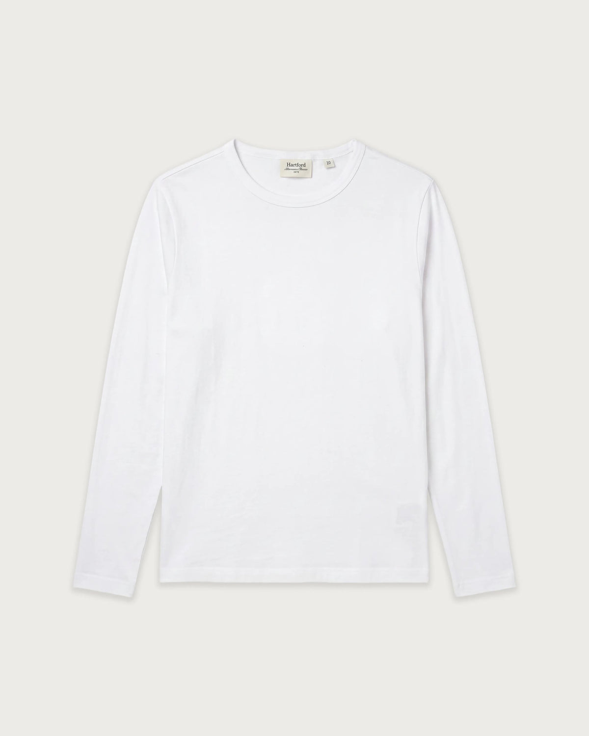 T-shirt Garçon en Jersey de Lyocell & Coton Blanc