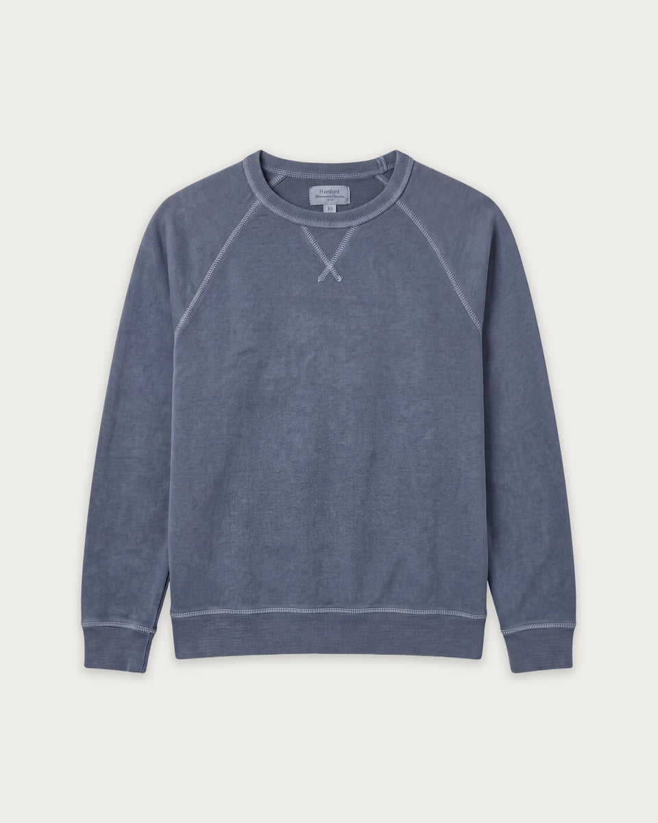 Sweatshirt Garçon en Molleton Bleu Cobalt Light - Image principale