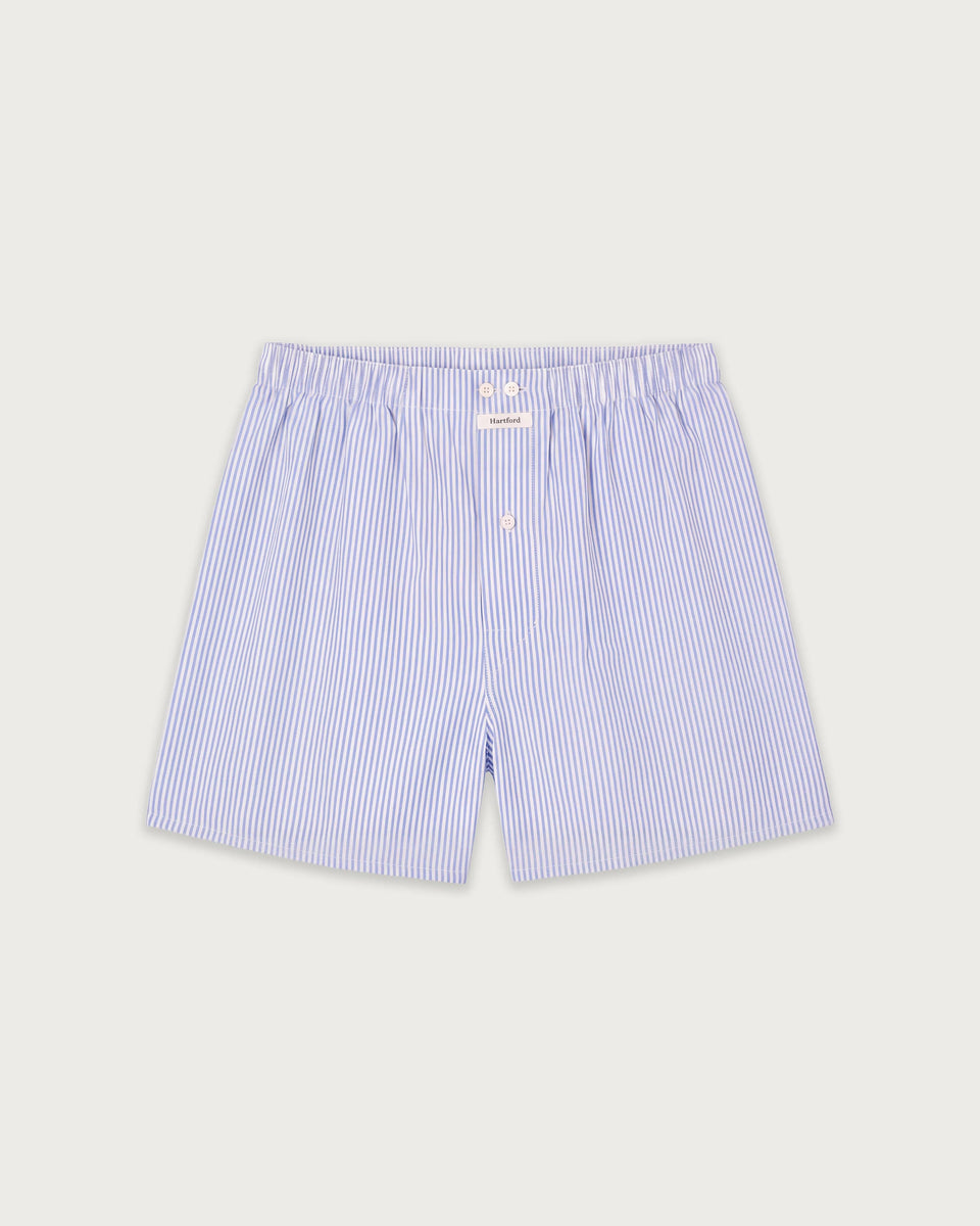 Caleçon homme rayé en coton - Image principale