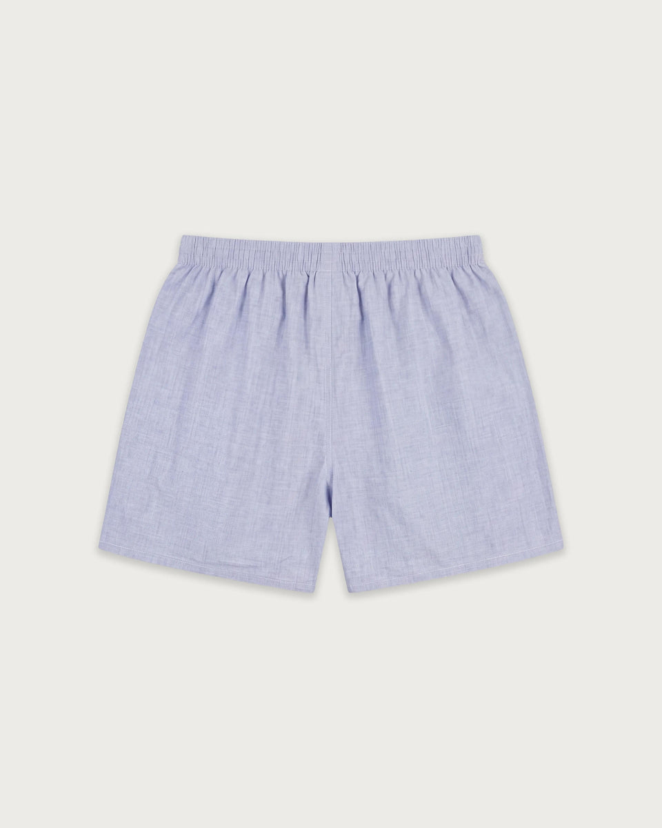 Caleçon homme uni en coton - Image 2